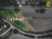 Prodej pozemku pro bydlení, Pardubice - Hostovice, 1740 m2