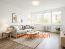 Pronájem bytu 1+1, Ostrava - Výškovice, Srbská, 38 m2