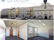 Pronájem kanceláře, Havlíčkův Brod, Havlíčkovo náměstí, 1200 m2
