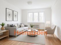 Pronájem bytu 2+1, Ostrava - Moravská Ostrava, Bachmačská, 53 m2