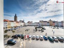 Pronájem kanceláře, České Budějovice - České Budějovice 1, nám. Přemysla Otakara II., 143 m2