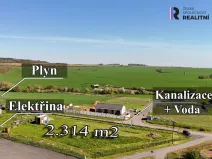 Prodej pozemku pro bydlení, Kryry, U Školky, 2314 m2