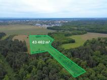 Prodej komerčního pozemku, Hodonín, 43462 m2