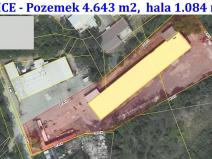 Prodej skladu, Zdice, Na Hroudě, 4643 m2
