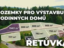 Prodej pozemku pro bydlení, Řetůvka, 1563 m2