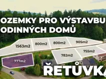 Prodej pozemku pro bydlení, Řetůvka, 777 m2