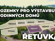 Prodej pozemku pro bydlení, Řetůvka, 782 m2