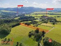 Prodej louky, Chrastava - Horní Chrastava, Frýdlantská, 7126 m2