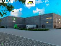 Pronájem výrobních prostor, Zlín, Rybníky V, 3500 m2