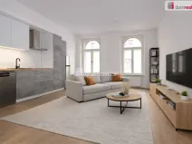 Pronájem bytu 2+kk, Praha - Nusle, Oldřichova, 60 m2
