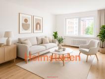 Pronájem bytu 2+1, Ostrava - Poruba, Jilemnického náměstí, 52 m2