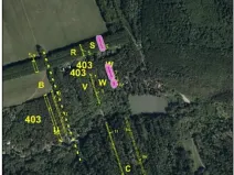 Prodej lesa, Kněždub, 671 m2