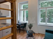 Pronájem bytu 1+kk, Praha - Nové Město, Sokolská, 17 m2