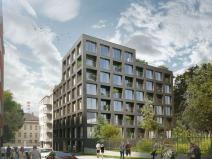 Pronájem bytu 1+kk, Brno, Hvězdová, 32 m2