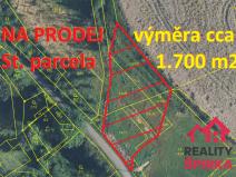 Prodej pozemku pro bydlení, Anenská Studánka, 1700 m2