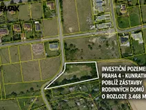 Prodej pozemku, Praha - Kunratice, Na jahodách, 3468 m2