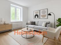 Pronájem bytu 1+1, Ostrava - Poruba, náměstí Vítězslava Nováka, 36 m2