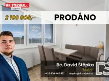 Prodej bytu 1+1, České Velenice, Sídliště na Sadech, 43 m2