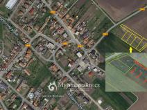 Prodej pozemku pro bydlení, Olbramovice, 4447 m2