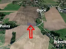 Prodej pozemku pro bydlení, Osice, 2000 m2