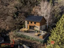 Prodej chaty, Týn nad Vltavou - Hněvkovice na levém břehu Vltavy, 80 m2