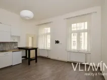Pronájem bytu 1+kk, Praha - Vinohrady, Mánesova, 30 m2
