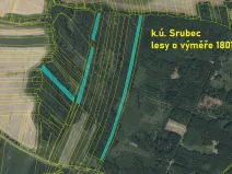 Prodej lesa, Srubec, Ledenická-Škarda, 18018 m2