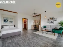 Prodej bytu 1+kk, Hrabyně, 42 m2
