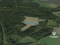 Prodej pole, Stříbřec, 3852 m2
