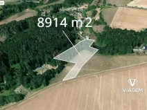 Prodej podílu zahrady, Lanžov, 4457 m2