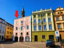 Pronájem obchodního prostoru, Jindřichův Hradec - Jindřichův Hradec I, nám. Míru, 525 m2