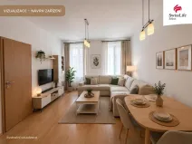 Pronájem bytu 2+kk, Praha - Kyje, Lipnická, 40 m2