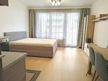 Pronájem bytu 1+kk, Praha - Stodůlky, náměstí Junkových, 32 m2