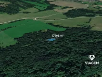 Prodej lesa, Česká Kamenice, 1794 m2