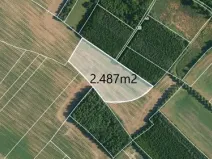Prodej podílu pole, Praha - Kolovraty, 2486 m2