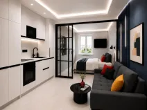 Prodej bytu 2+kk, Praha - Vysočany, Skloněná, 19 m2