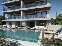 Prodej bytu 1+1, Pafos, Kypr, 55 m2