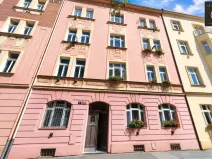 Prodej bytu 1+kk, Praha - Karlín, Hybešova, 26 m2
