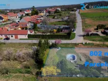Prodej pozemku pro bydlení, Bohdalice-Pavlovice - Bohdalice, 802 m2