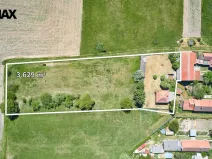 Prodej pozemku pro bydlení, Hlušice - Hlušičky, 3629 m2