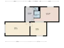 Prodej bytu 3+kk, Praha - Libeň, Sokolovská, 63 m2