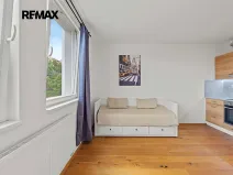 Pronájem bytu 1+kk, Praha - Vinohrady, Perucká, 27 m2