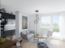Prodej bytu 2+kk, Milovice, 54 m2
