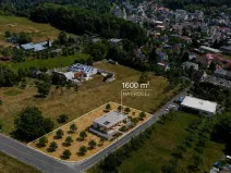 Prodej pozemku pro bydlení, Luhačovice, Slunná, 1600 m2