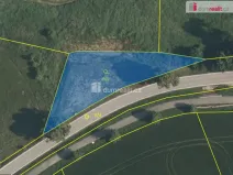 Prodej pozemku, Zlatá Koruna - Rájov, 1054 m2