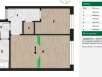 Pronájem bytu 2+kk, Praha - Hostivař, Arnošta Staňka, 49 m2