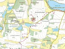 Dražba pozemku, Hradiště, 1221 m2
