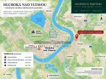 Prodej pozemku, Hluboká nad Vltavou, 1030 m2