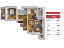 Prodej bytu 3+kk, Praha - Kobylisy, Nad Šutkou, 66 m2