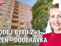 Prodej bytu 2+1, Plzeň - Doubravka, Zábělská, 65 m2